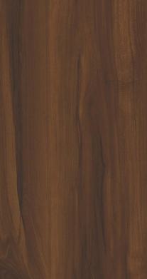 Brown wood laminate with textured wood grain pattern and dark streaks, showing a natural wood appearance with varied tone.