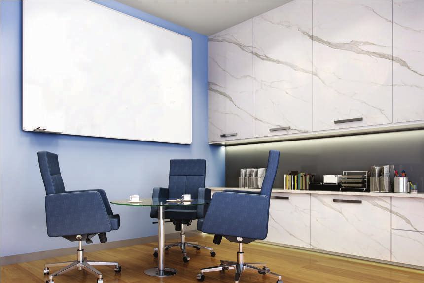 Marble & Stone Laminate 8x4 ft Glossy 1.25 mm - 2922 Luna
