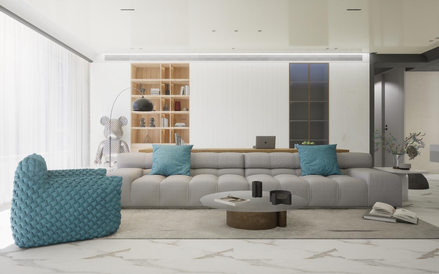 Marble & Stone Laminate 8x4 ft High Gloss 0.8 mm - 2954 HG