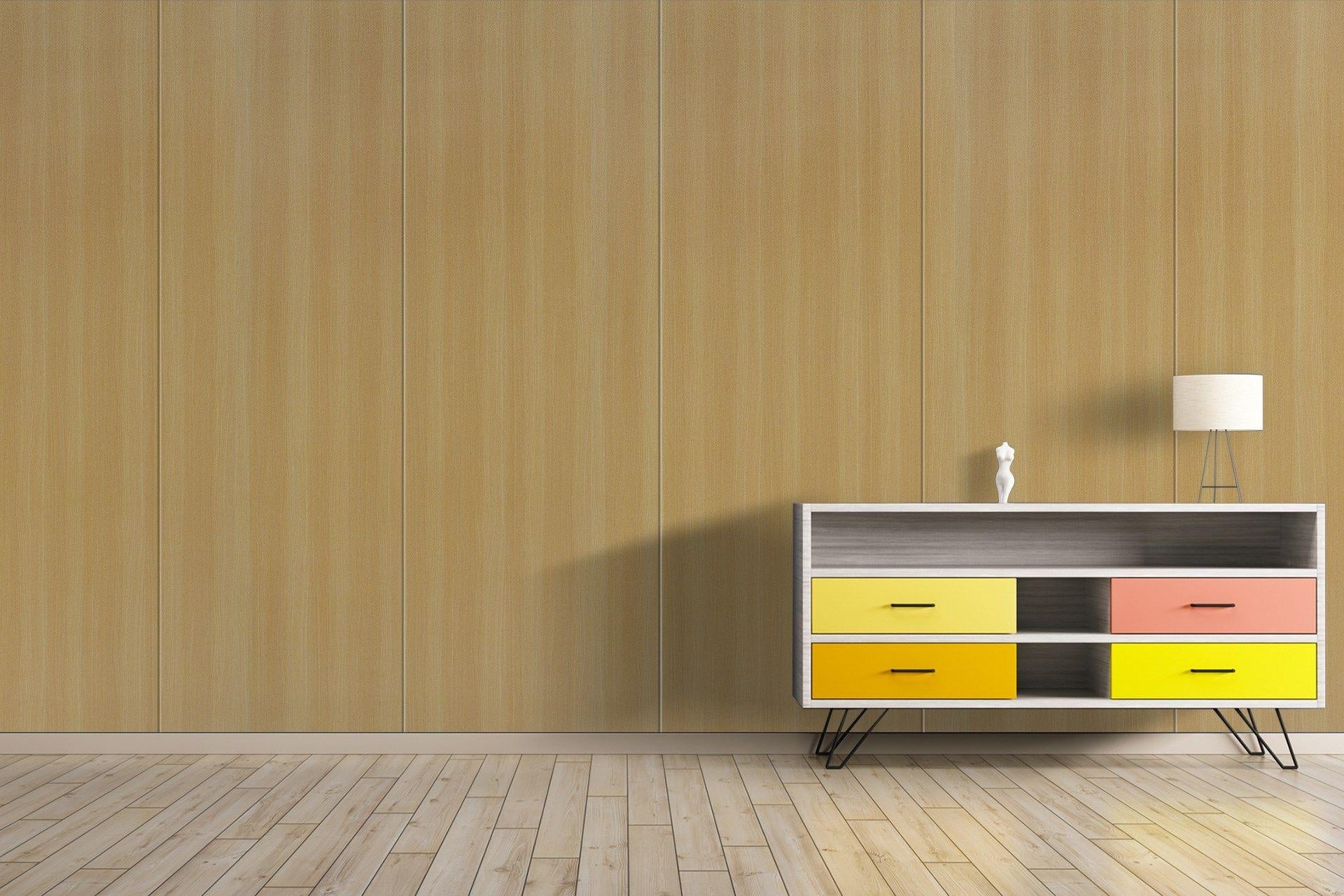 Precious Beech Wood Laminate 8x4 ft Suede 1 mm - 3011 SUD