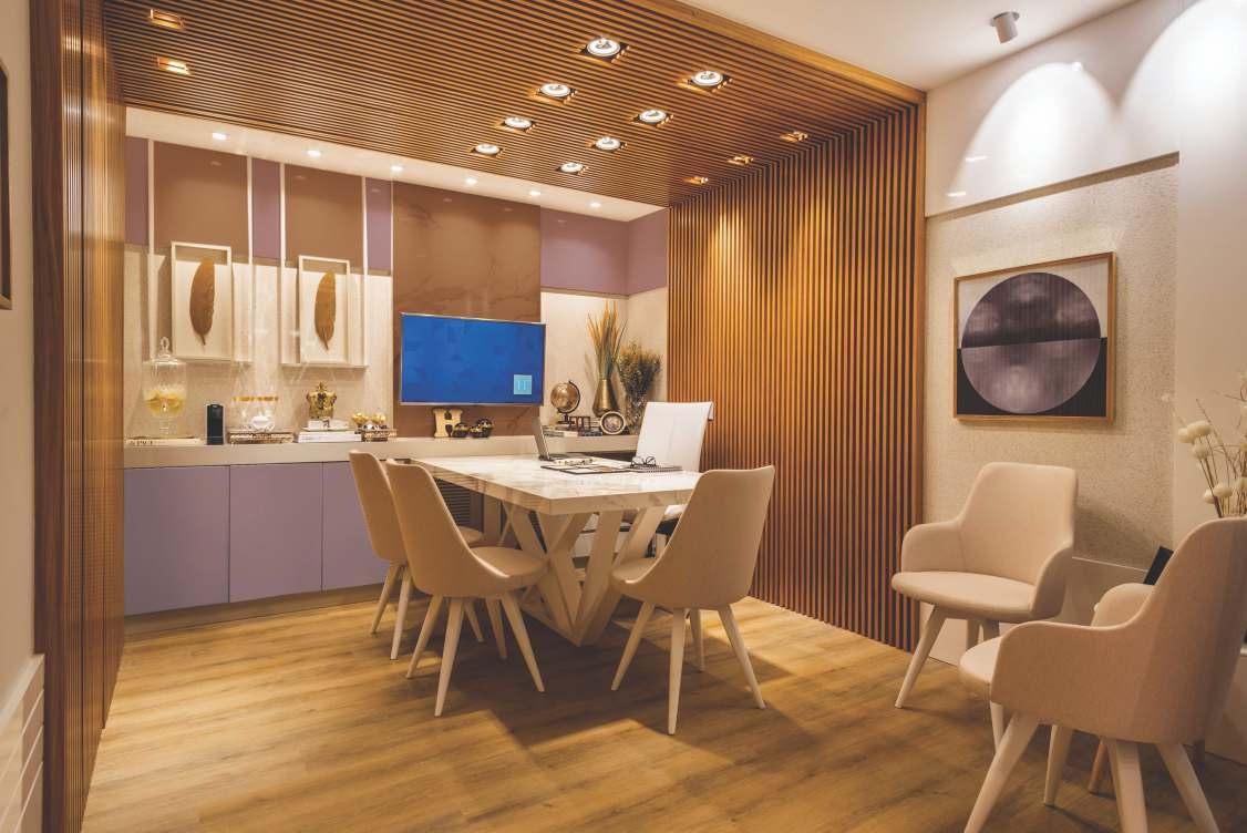 Gold Wood Laminate 8x4 ft High Gloss 0.82 mm - 3012 SP