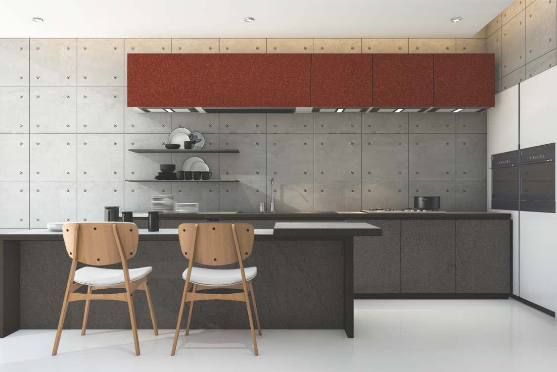 Rust Wood Laminate 8x4 ft High Gloss 0.82 mm - 3013 SP