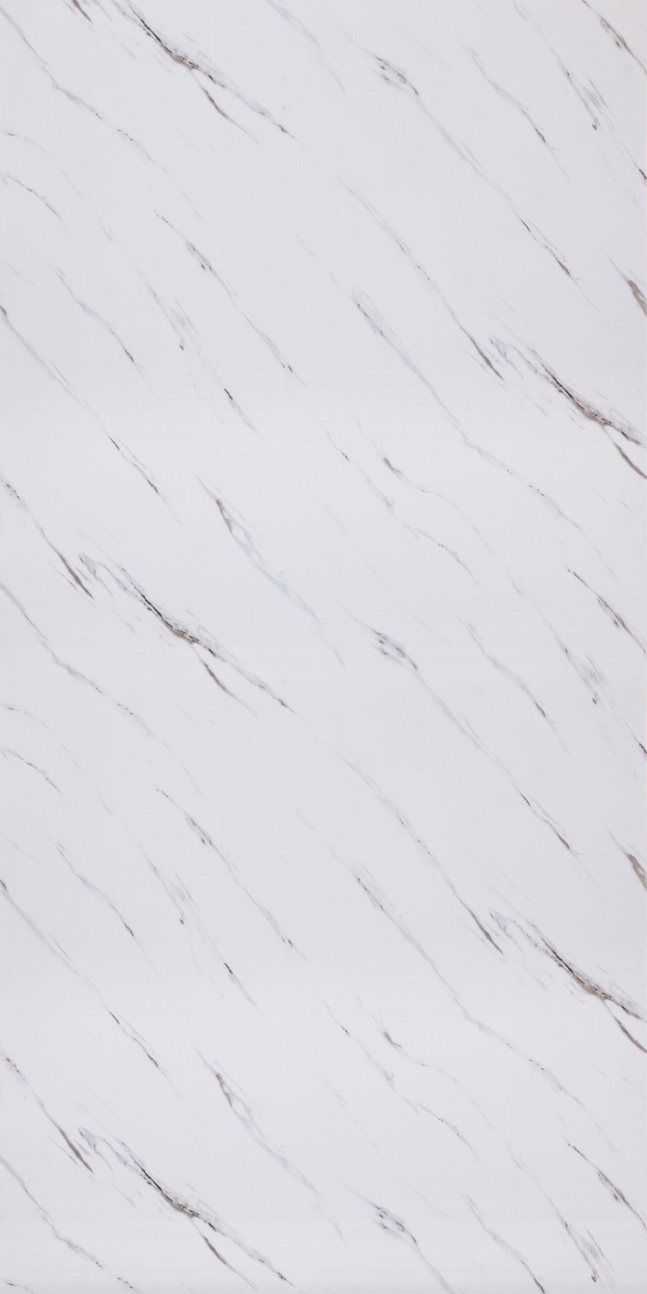 White Marble & Stone Laminate 8x4 ft High Gloss 1.5 mm - 3017 Jazz