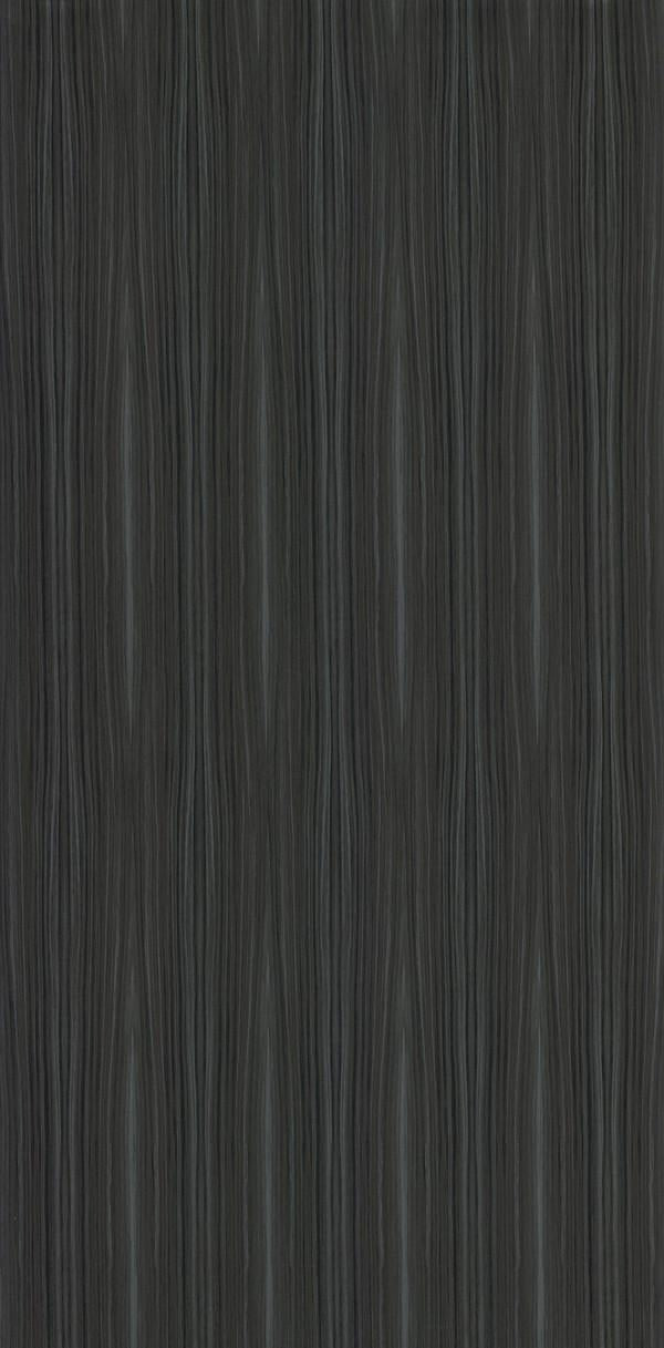 Ribbed Black Wood Laminate 8x4 ft Texture 1 mm - 3036 RW