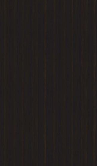 Brown wood grain laminate with textured finish and vertical wood pattern, showing dark brown color with subtle grain details