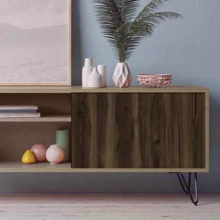 Elite Series Smoke Finer Wood Laminate 8x4 ft Suede 1 mm - 3042 SF