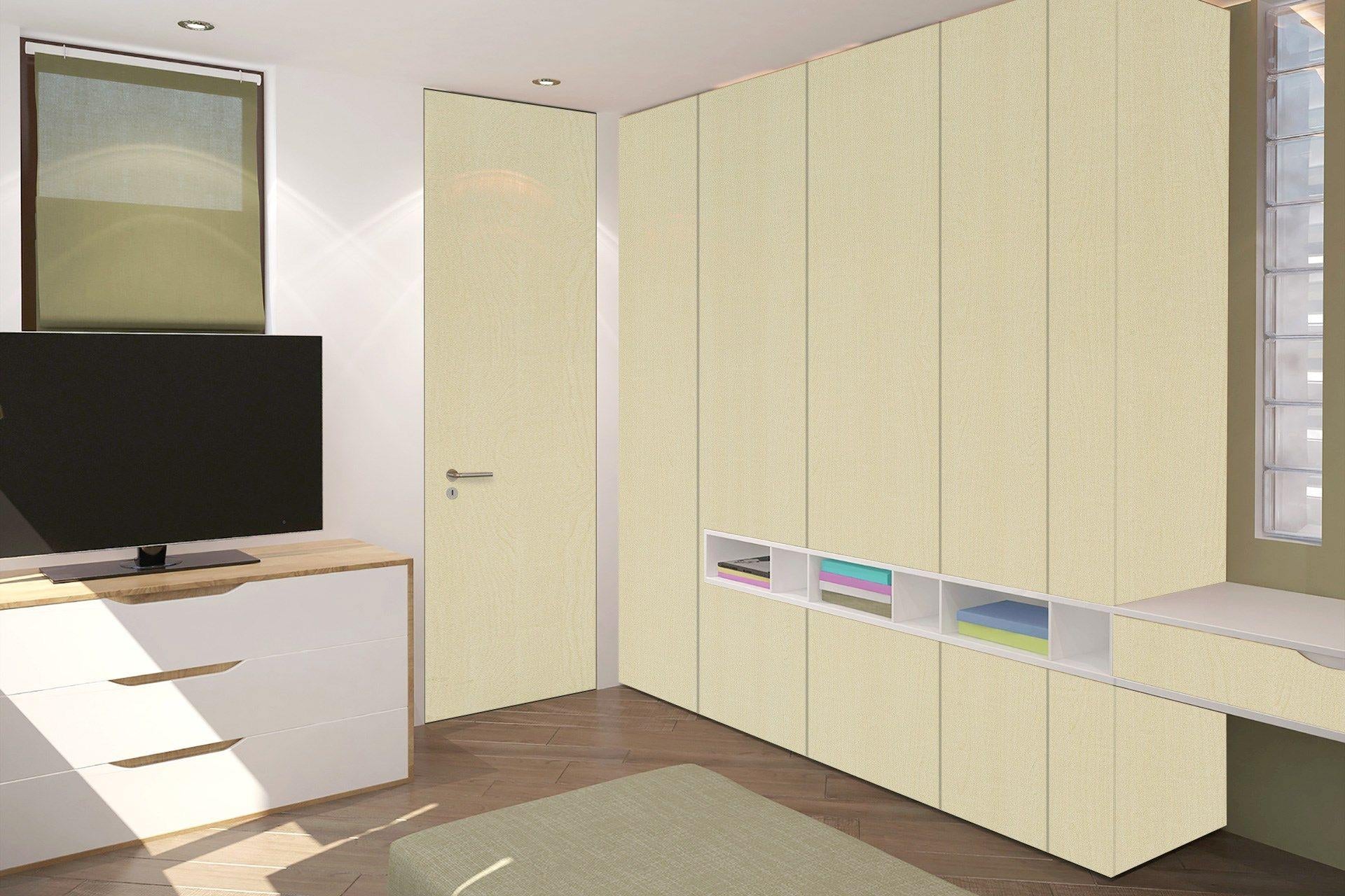 Ample Maple Wood Laminate 8x4 ft Suede 1 mm - 3056 SUD