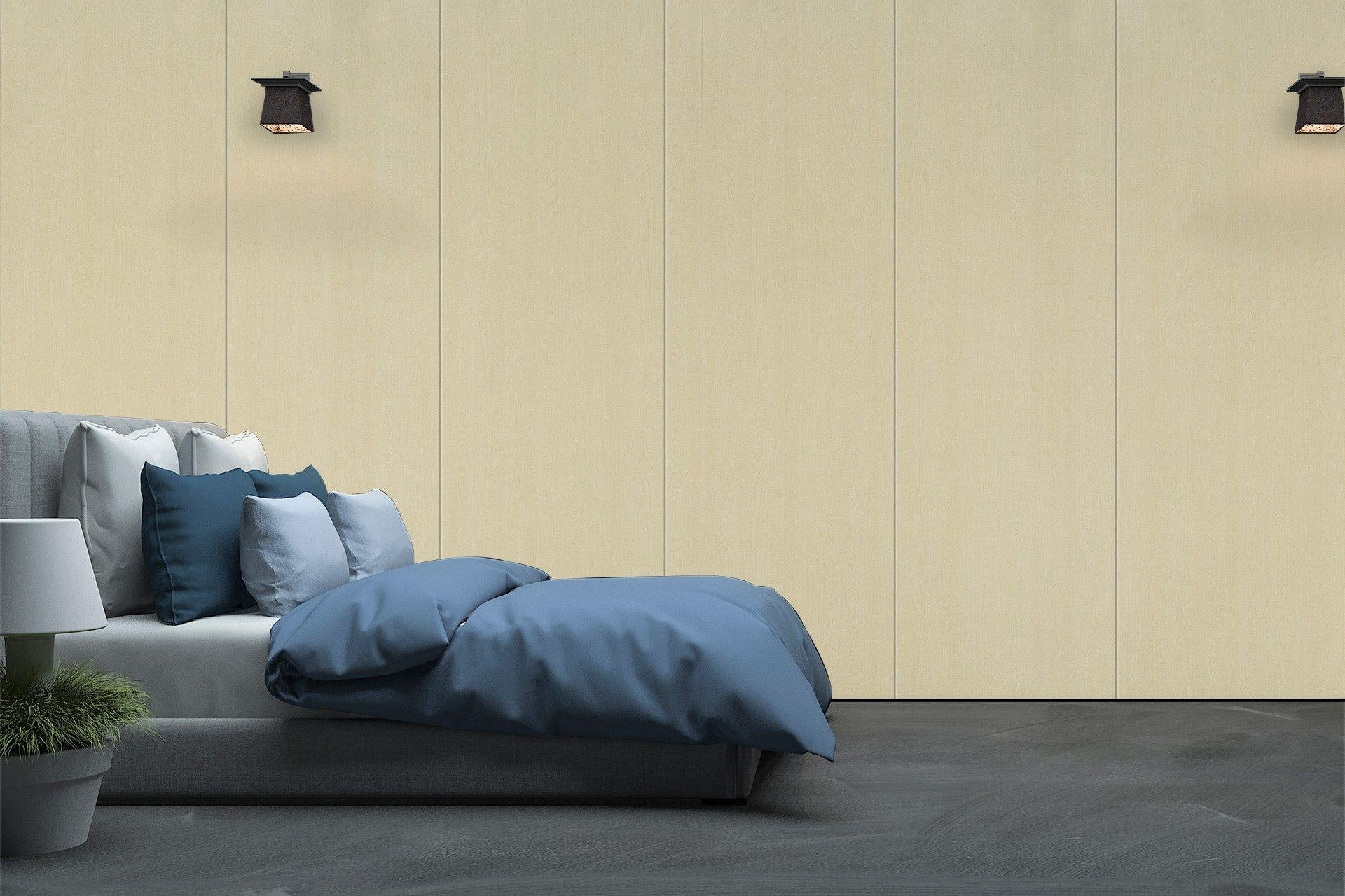 Ample Maple Wood Laminate 8x4 ft Suede 1 mm - 3056 SUD