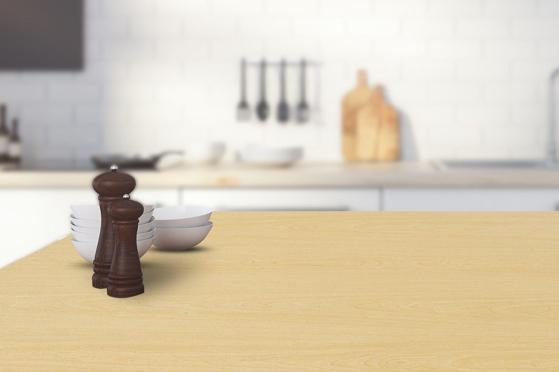 Amero Mape Wood Laminate 8x4 ft Suede 1 mm - 3064 SUD