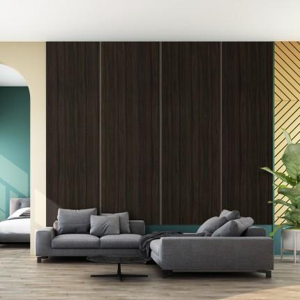 Elite Series Dark Highland Pine Wood Laminate 8x4 ft Suede 1 mm - 3065 SF