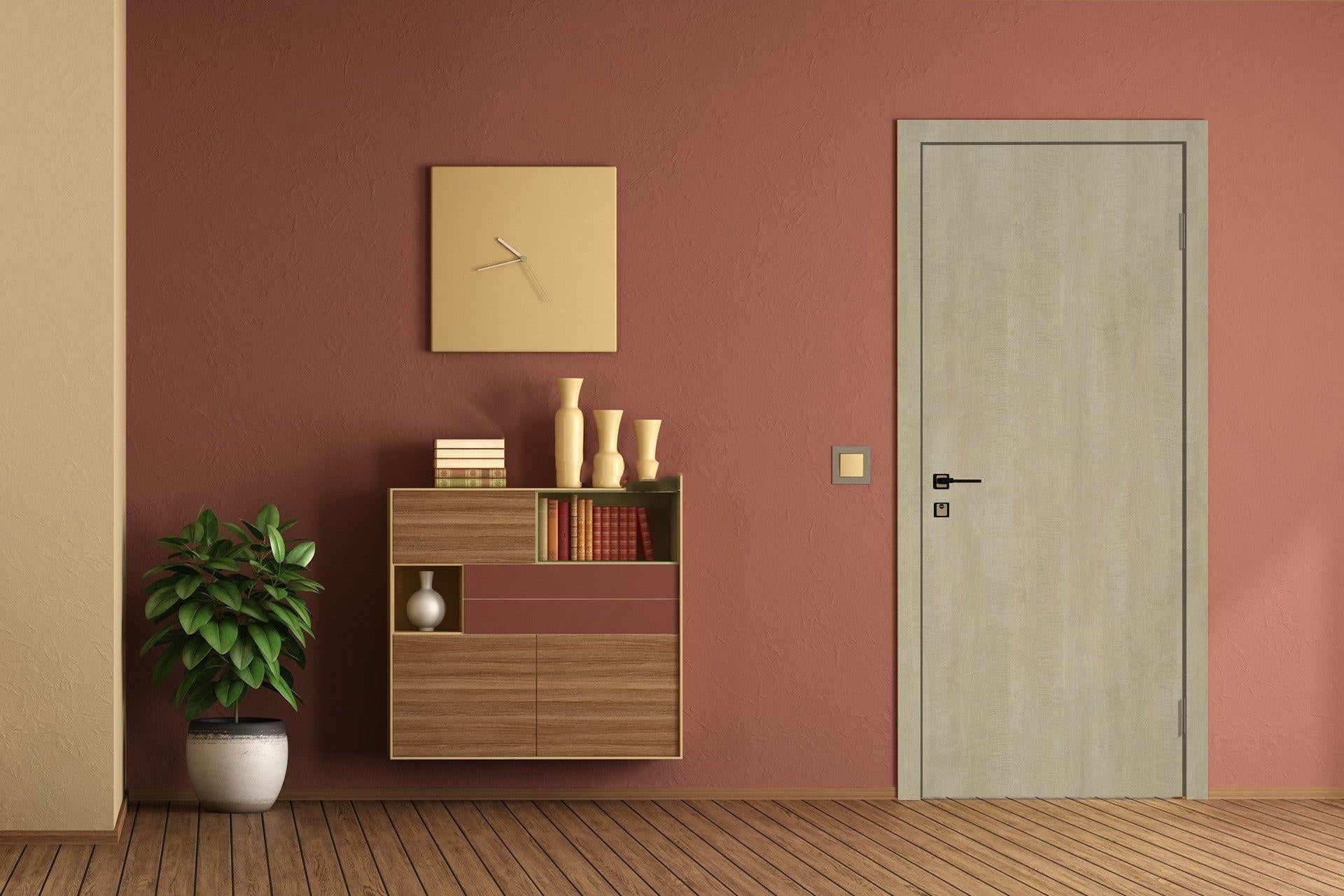 Light Figd. Wood Laminate 8x4 ft High Gloss 1 mm - 3068 NGL