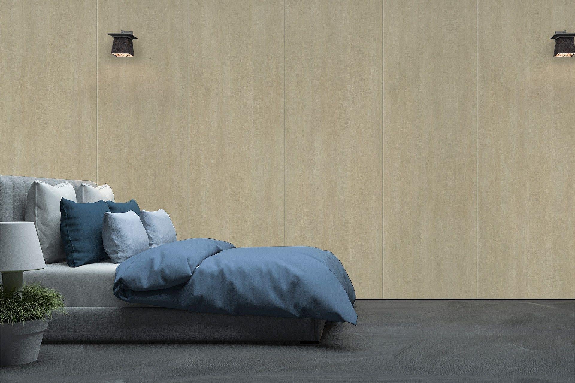 Light Figd. Wood Laminate 8x4 ft High Gloss 1 mm - 3068 NGL