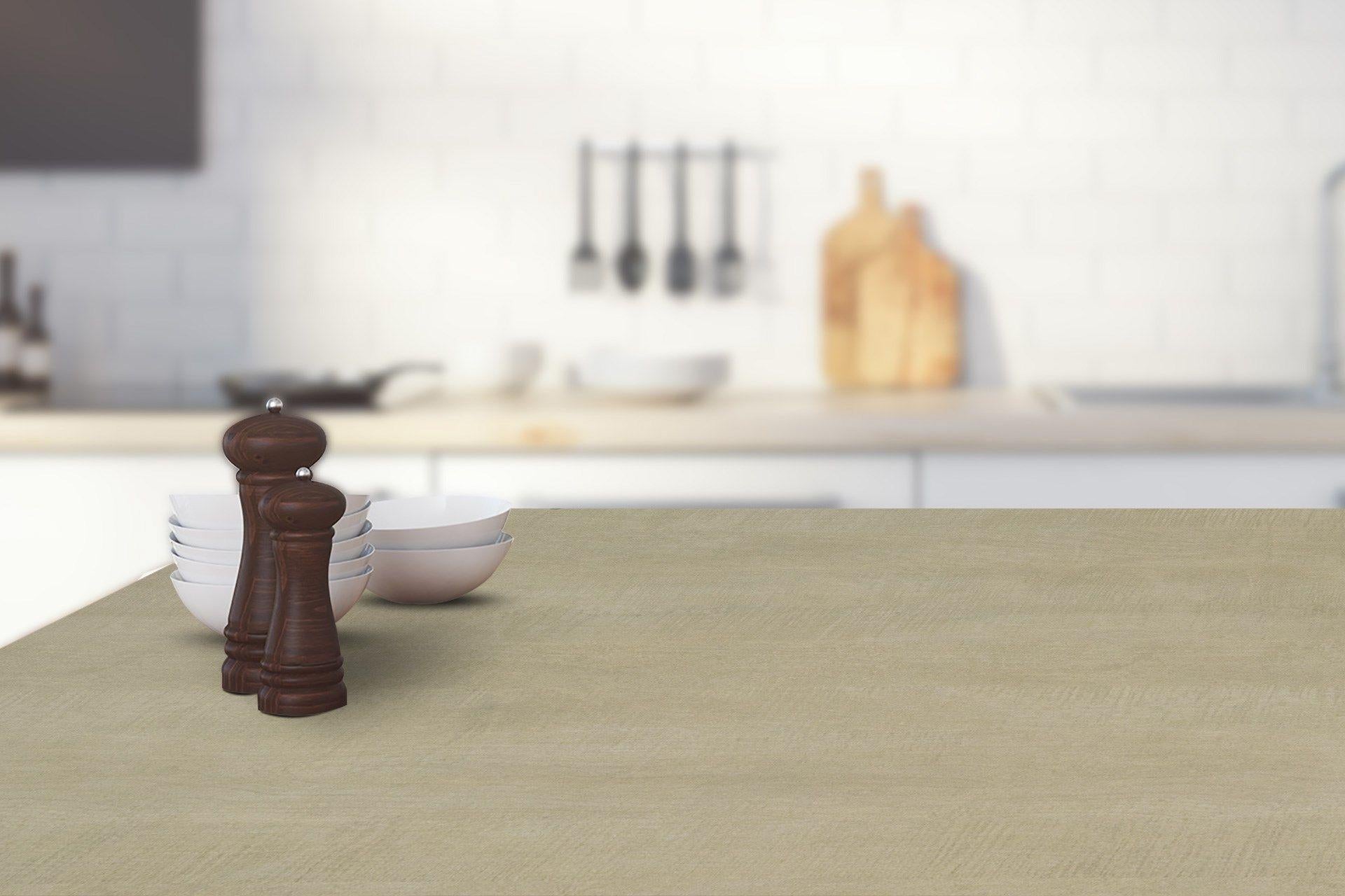 Light Figd. Wood Laminate 8x4 ft High Gloss 1 mm - 3068 NGL