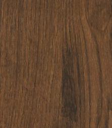 Brown wood grain laminate with textured finish showing natural wood pattern and dark brown vertical grain lines