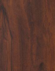 Brown wood grain laminate with suede finish and dark streaks, showing wood texture and pattern.