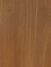 Brown wood grain laminate with suede finish and visible wood texture