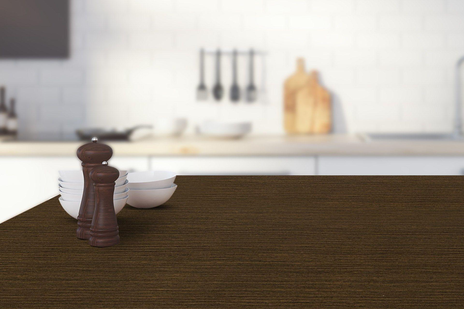 Charred Oak Wood Laminate 8x4 ft Suede 1 mm - 3083 SUD