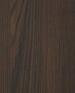 Brown wood grain laminate with suede finish, dark brown texture, and wood pattern visible in detailed close-up view