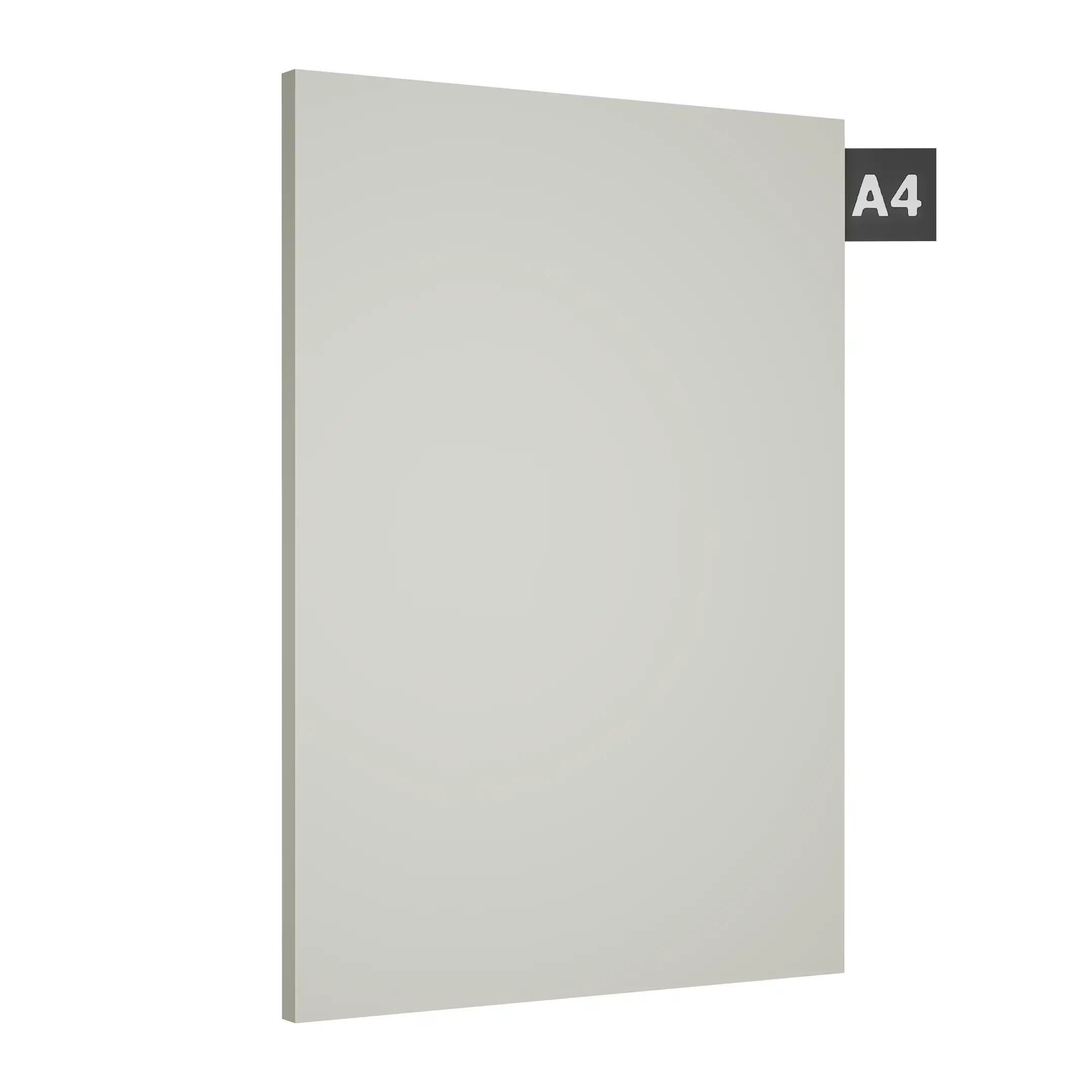 Off White Plain Laminate 8x4 ft Suede 1 mm - 31105 SF