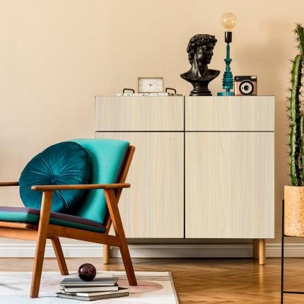 Mirror Gloss Twilight White Wood Laminate 8x4 ft Glossy 1 mm - 3114 MG