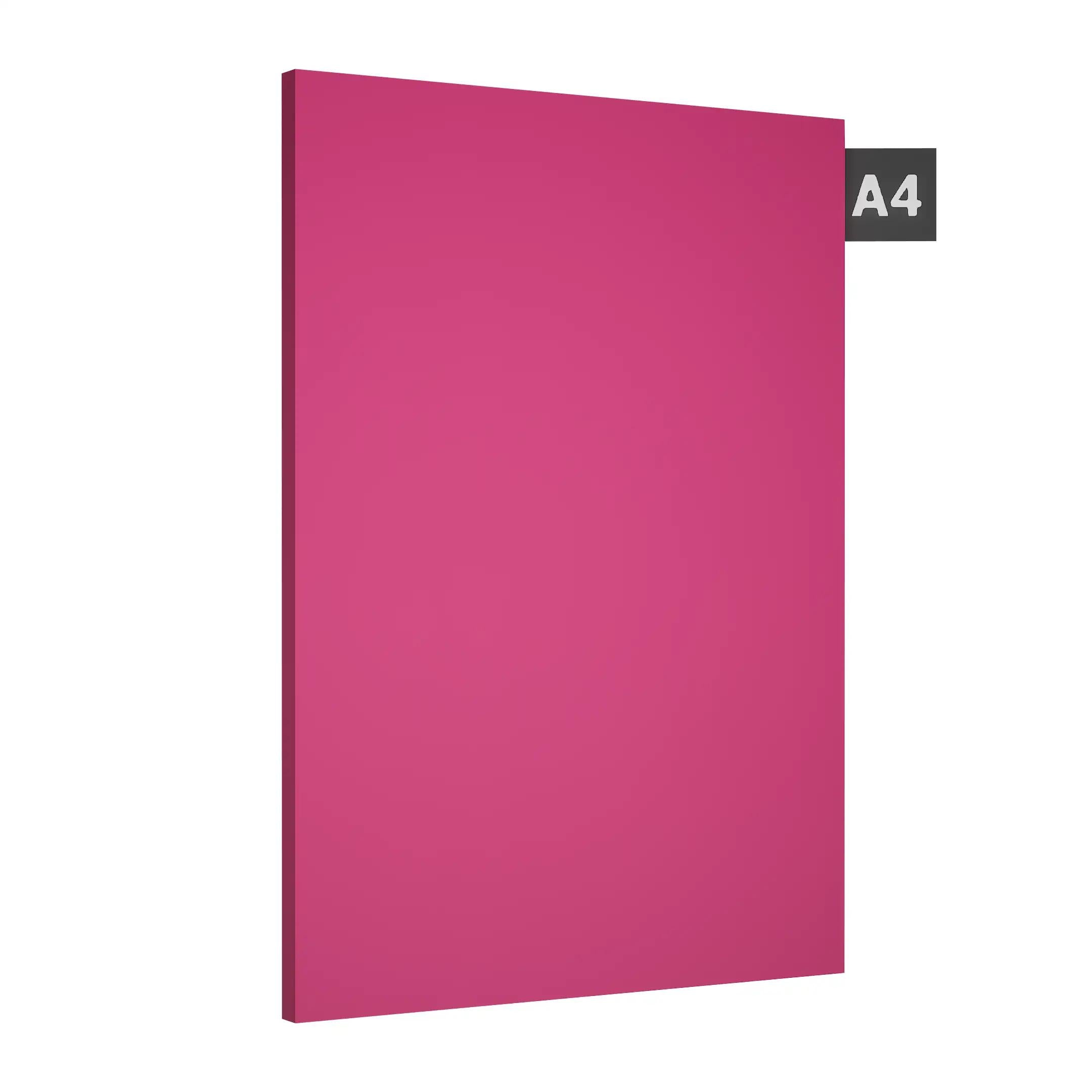 Hutch Pink Plain Laminate 8x4 ft Suede 0.8 mm - 3114 SF