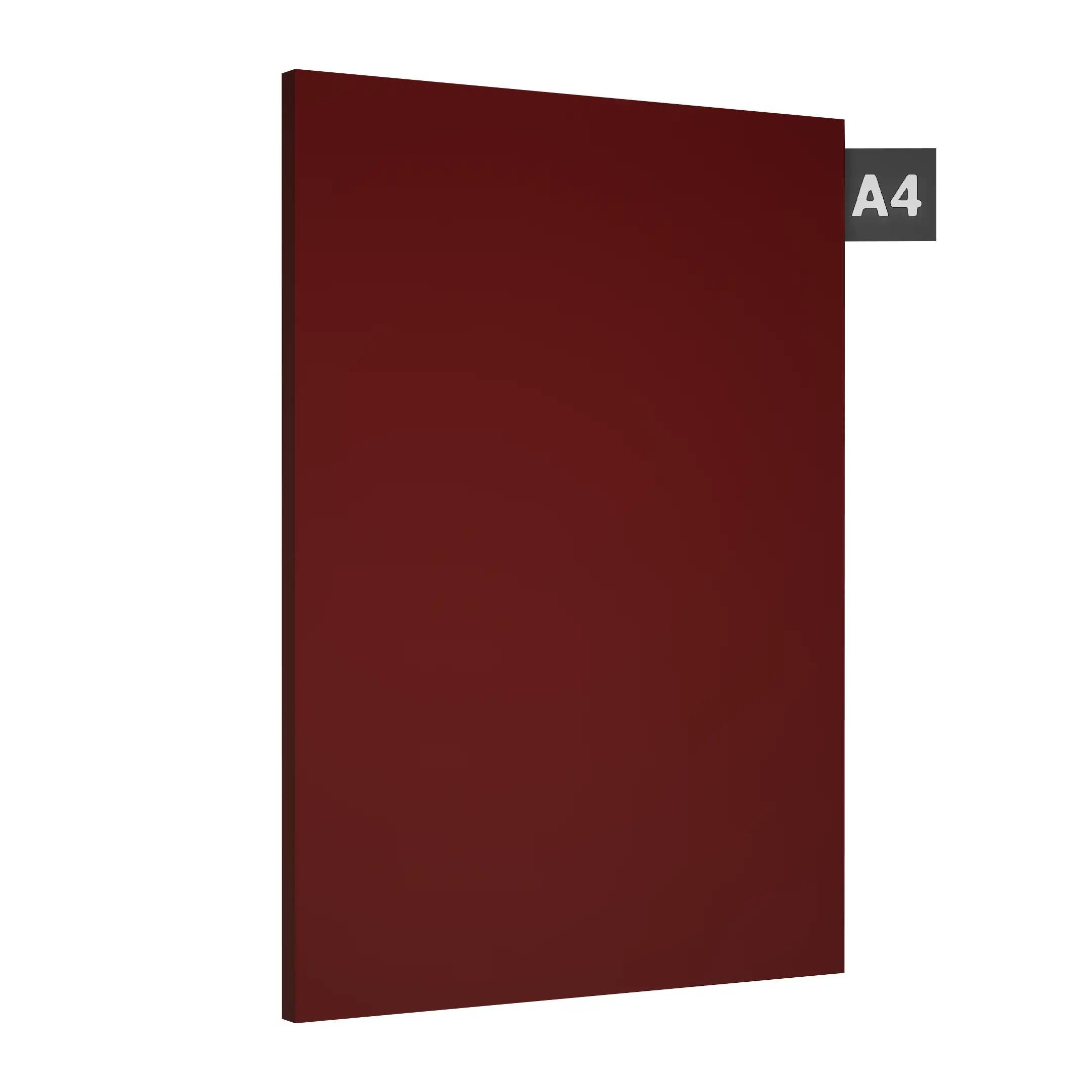 Red Plain Laminate 8x4 ft Glossy 0.8 mm - 3115 GLS
