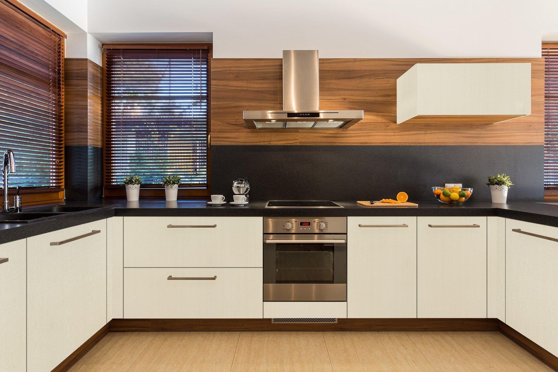 Striped Pine Wood Laminate 8x4 ft Suede 1 mm - 3121 SUD