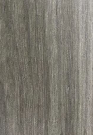 Grey wood laminate with suede finish and wood grain texture.