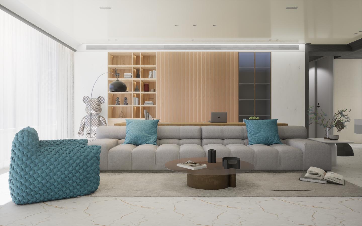 Marble & Stone Laminate 8x4 ft High Gloss 1 mm - 312 8