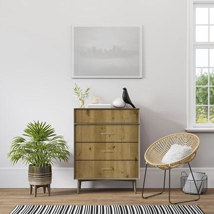 Naturate Acajou Wood Laminate 8x4 ft Texture 1 mm - 3146 NT