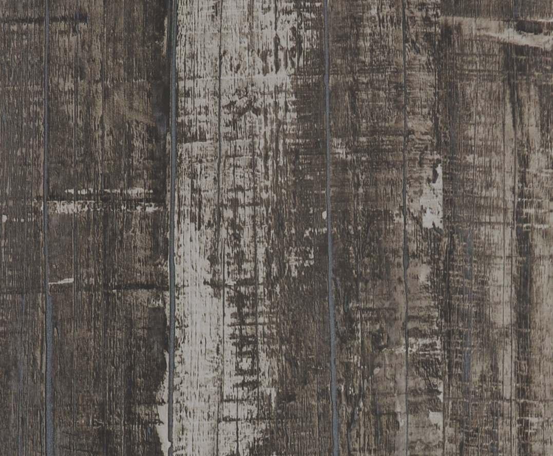 Oliviya 800 Rustic Paint Dark Metallic Walnut Wood Laminate 8x4 ft Texture 0.8 mm - 3146 PHG