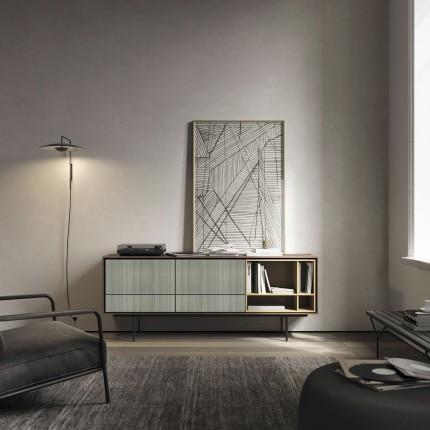 Light Grey Wings Wood Laminate 8x4 ft Suede 1 mm - 3147 SF