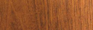 Brown wood grain laminate with suede finish and visible wood texture.