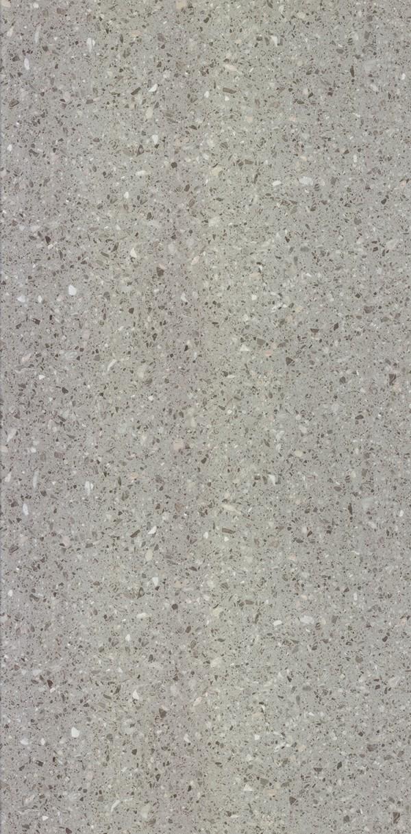 Elite Series Mirror Gloss Light Grey Terrazo Marble & Stone Laminate 8x4 ft Glossy 1 mm - 3155 MG