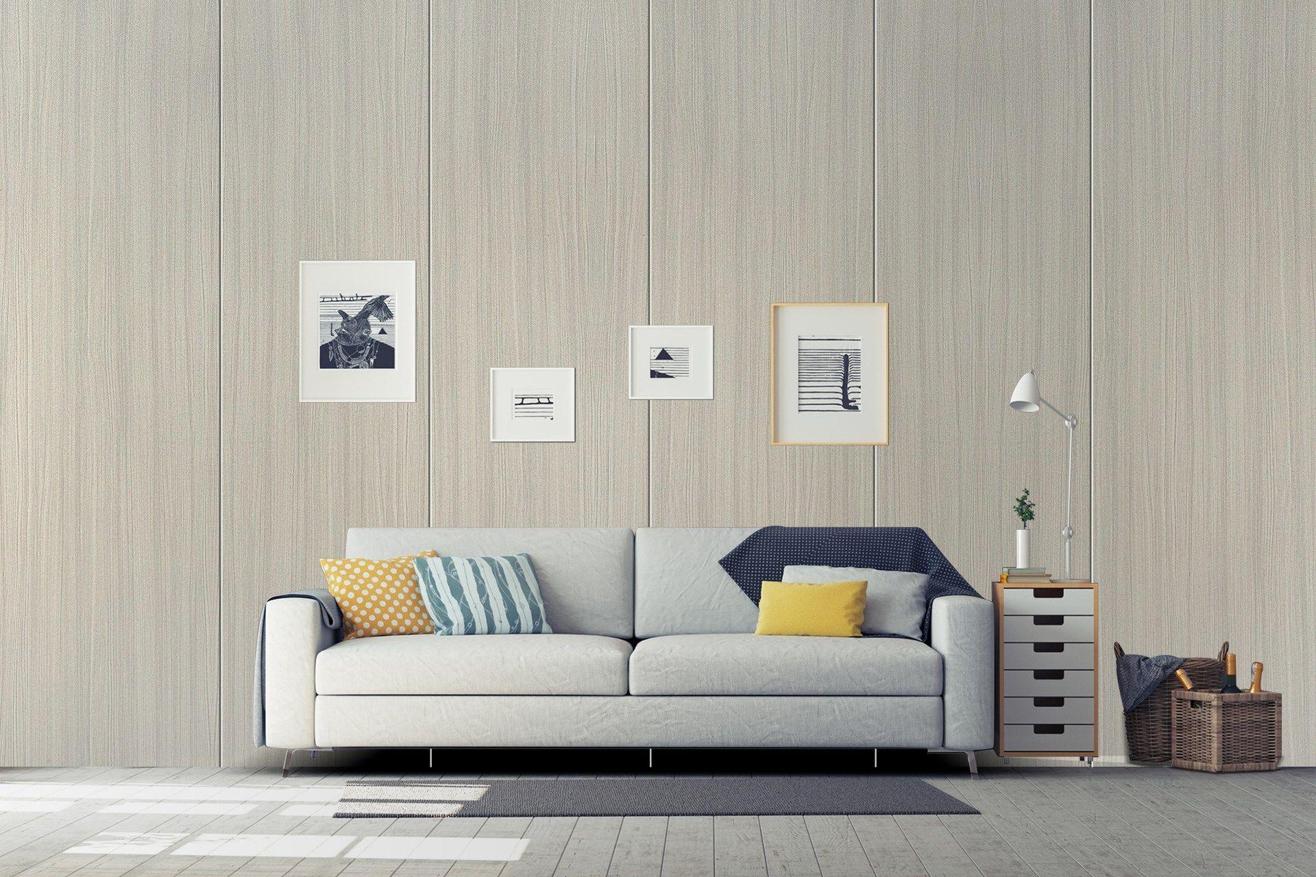 Balsam Teak Wood Laminate 8x4 ft Suede 1 mm - 3156 SUD