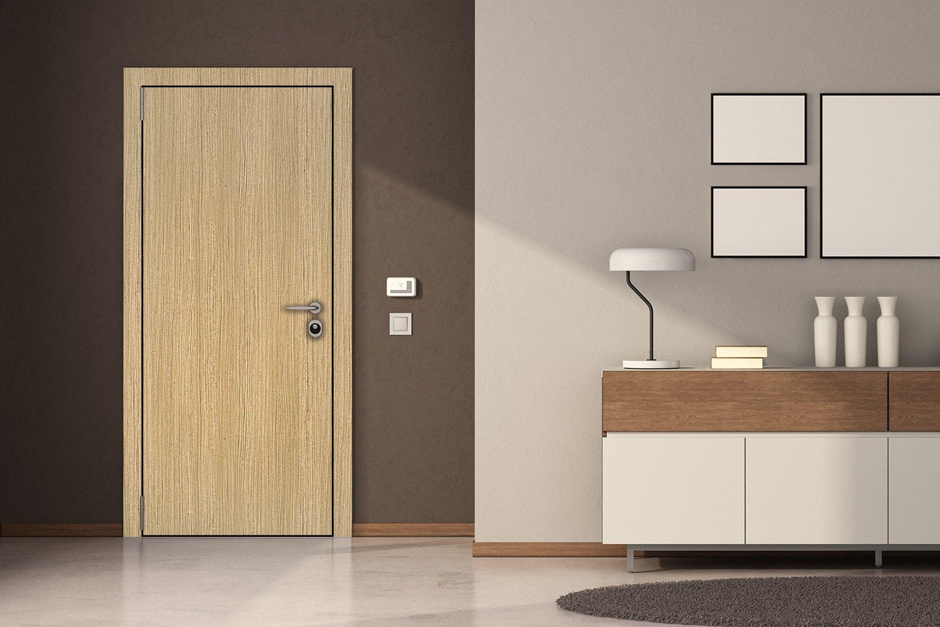 Newmika Fine Teak 8x4 ft Suede wood laminates Brown 3161_SUD