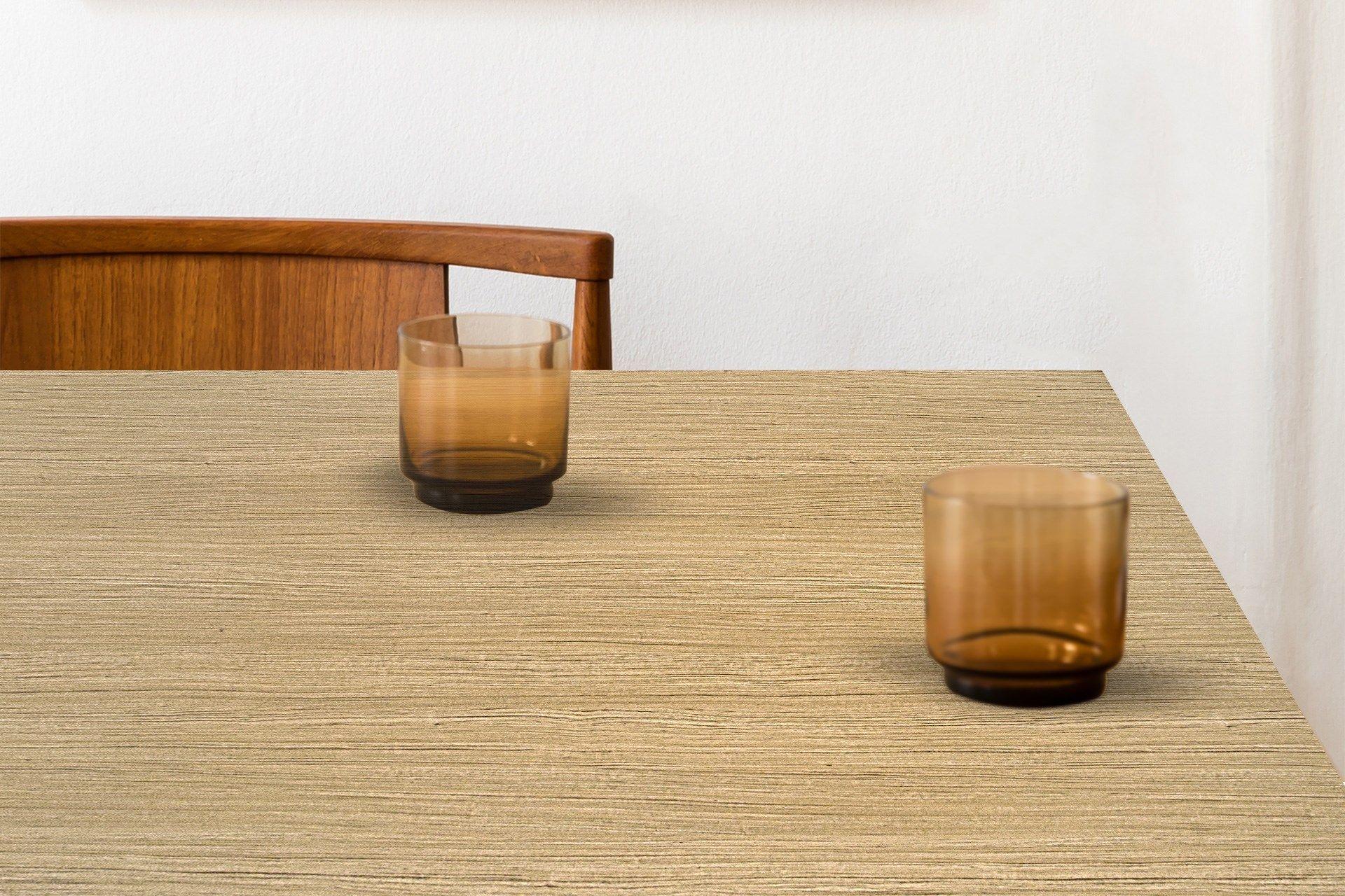 Newmika Fine Teak 8x4 ft Suede wood laminates Brown 3161_SUD