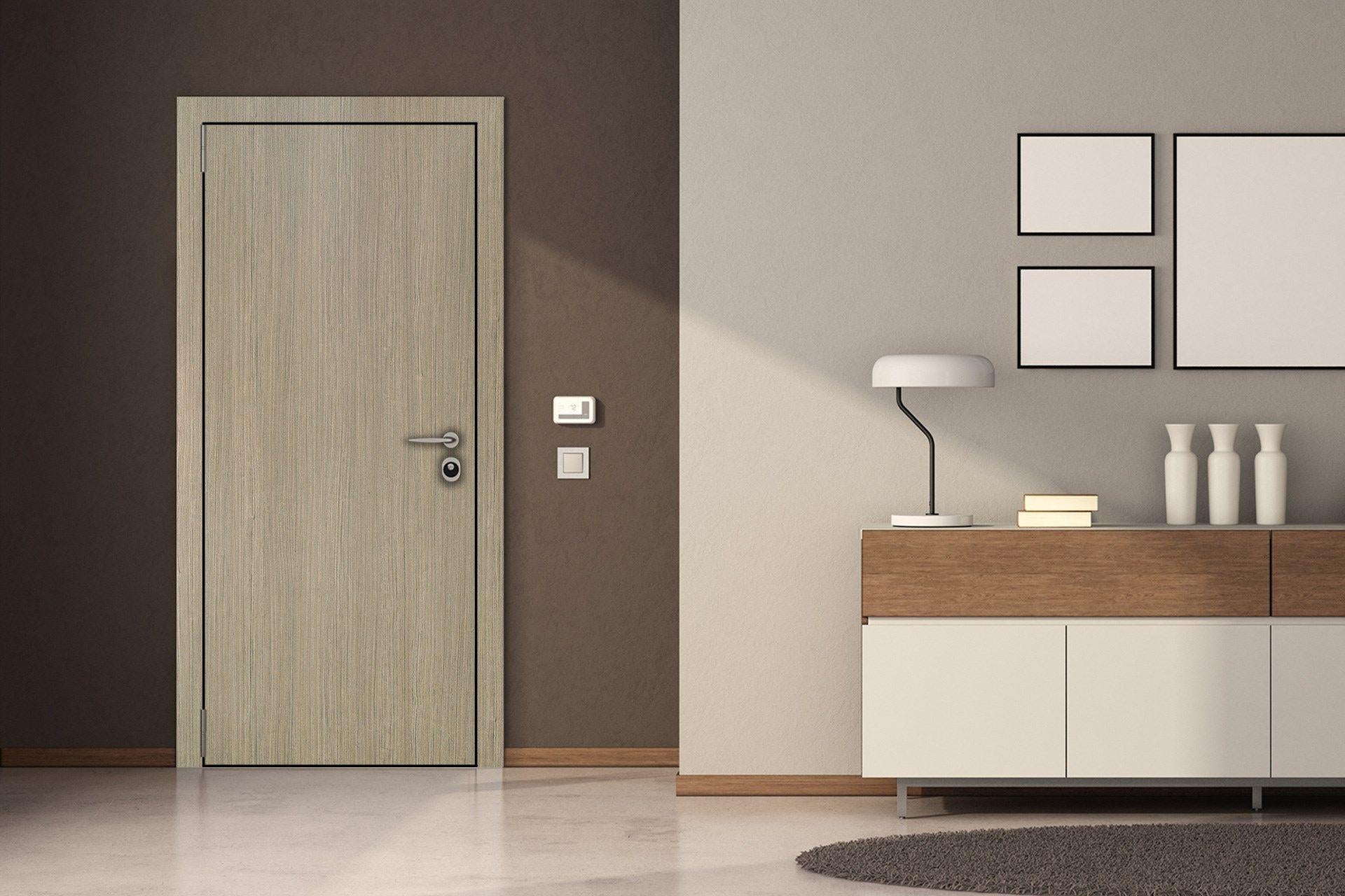 Newmika Favored Teak 8x4 ft Suede wood laminates Brown 3163_SUD