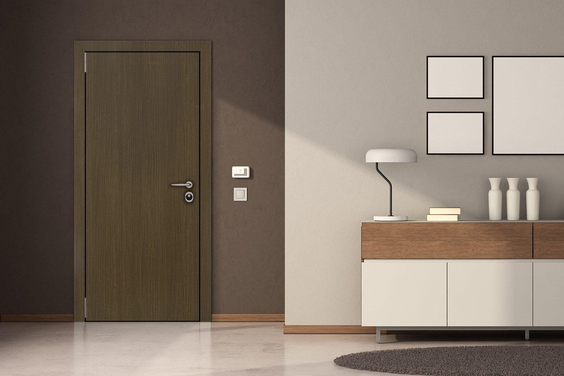 Brewed Teak Wood Laminate 8x4 ft Suede 1 mm - 3164 SUD