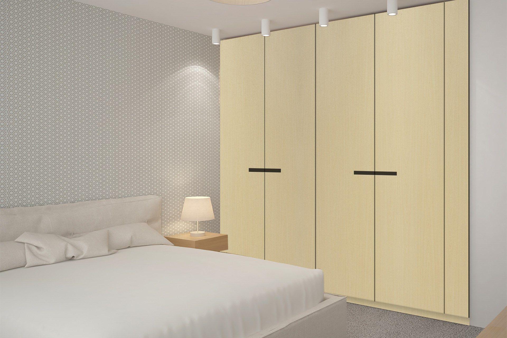 Oriental Pear Wood Laminate 8x4 ft Suede 1 mm - 3172 SUD