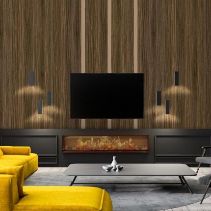 Elite Series Hand Scrapped Chocolate Maple Wood Laminate 8x4 ft Texture 1 mm - 3173 HS