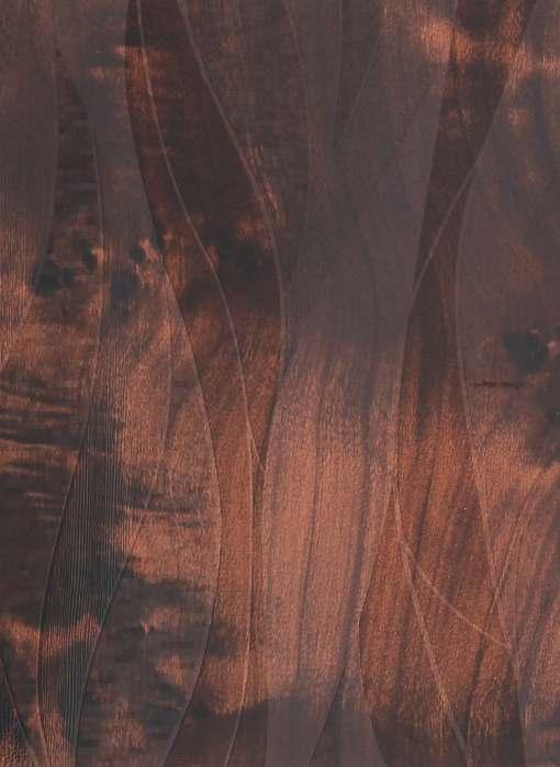 Natura Flow Copper Burl Wood Laminate 8x4 ft Texture 0.8 mm - 3201 GMT