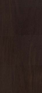 Brown wood grain laminate with textured finish and visible wood pattern, dark brown color with subtle sheen and grain