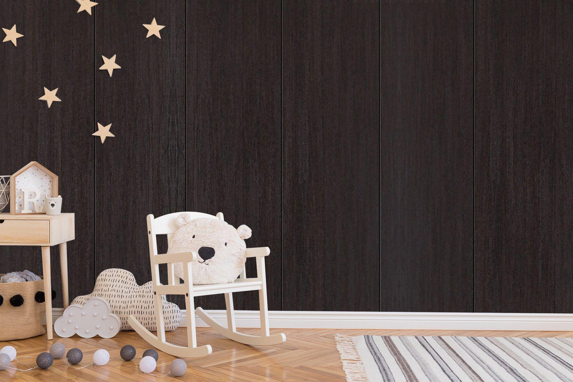 Newmika 3221 BRS Black Wood Laminate | Next Level Decor