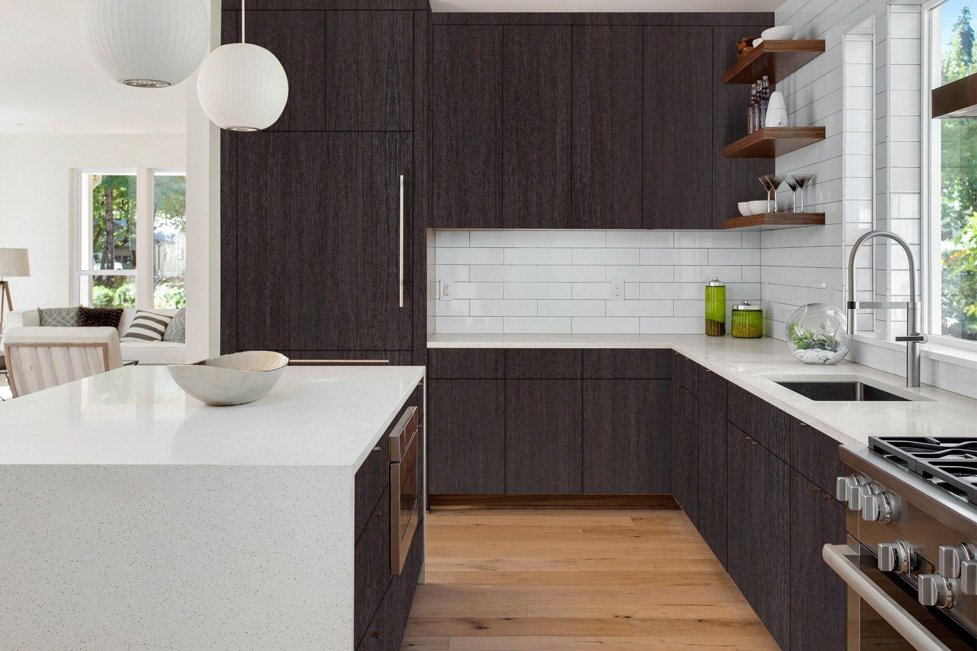 Polished Wood Laminate 8x4 ft Texture 1 mm - 3221 BRS