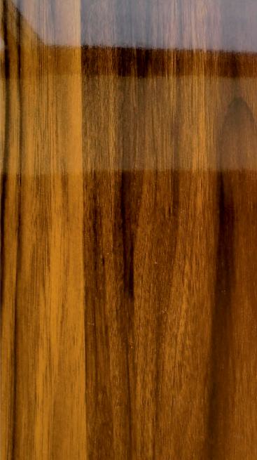 Brown African Wood Laminate 8x4 ft High Gloss 0.8 mm - 3223 SHG