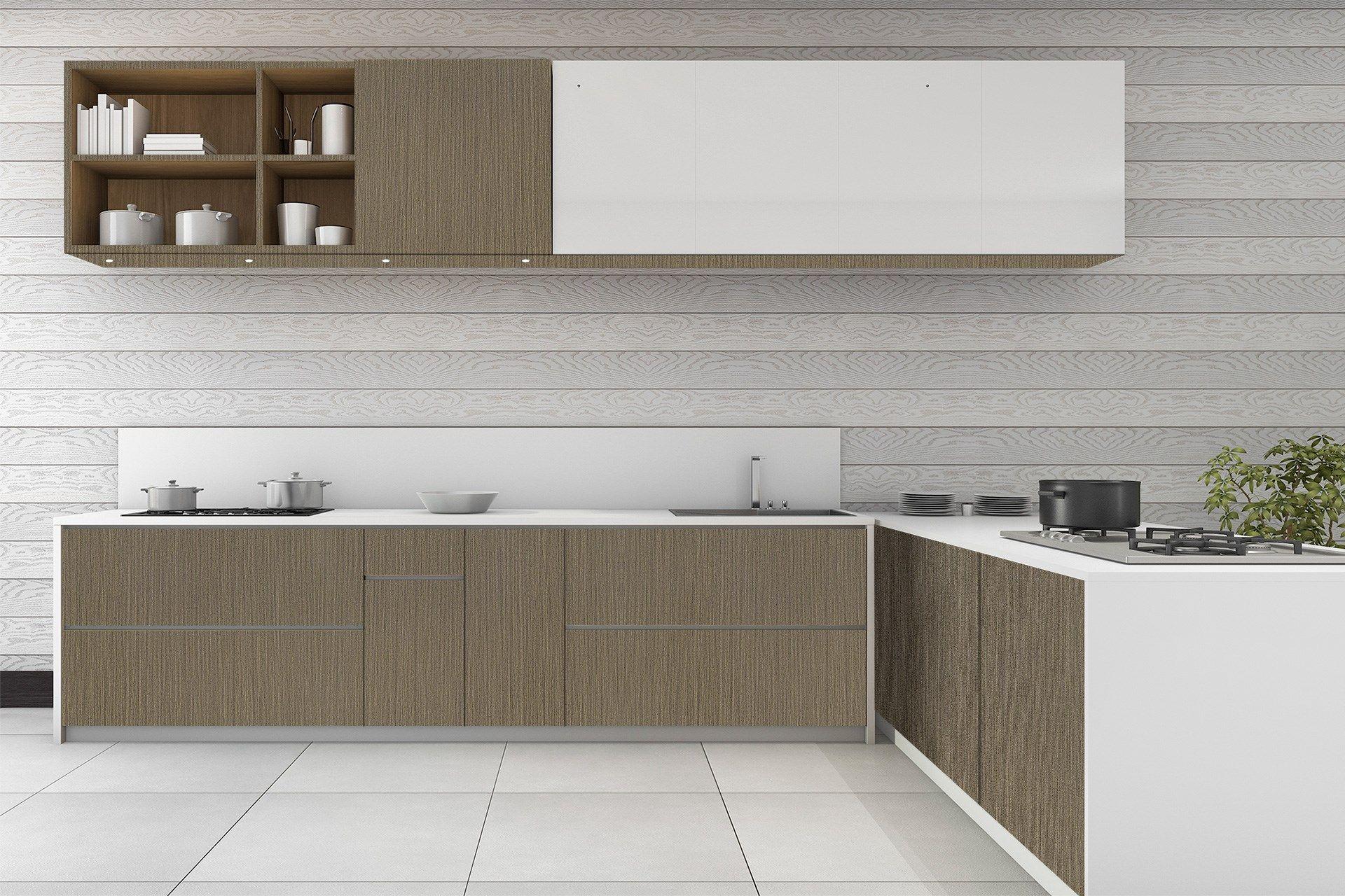 Sumac Oak Wood Laminate 8x4 ft Suede 1 mm - 3226 SUD