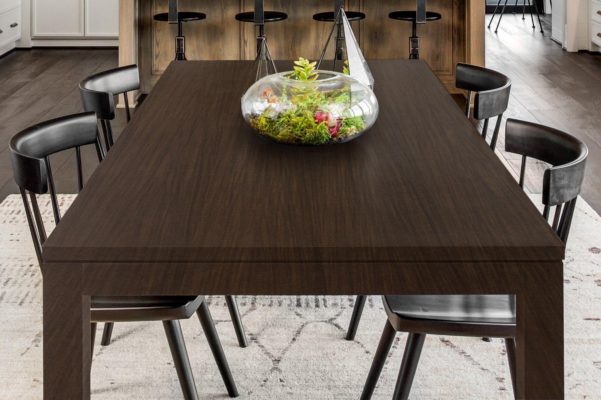 Cocoa lak Wood Laminate 8x4 ft Suede 1 mm - 3228 SUD