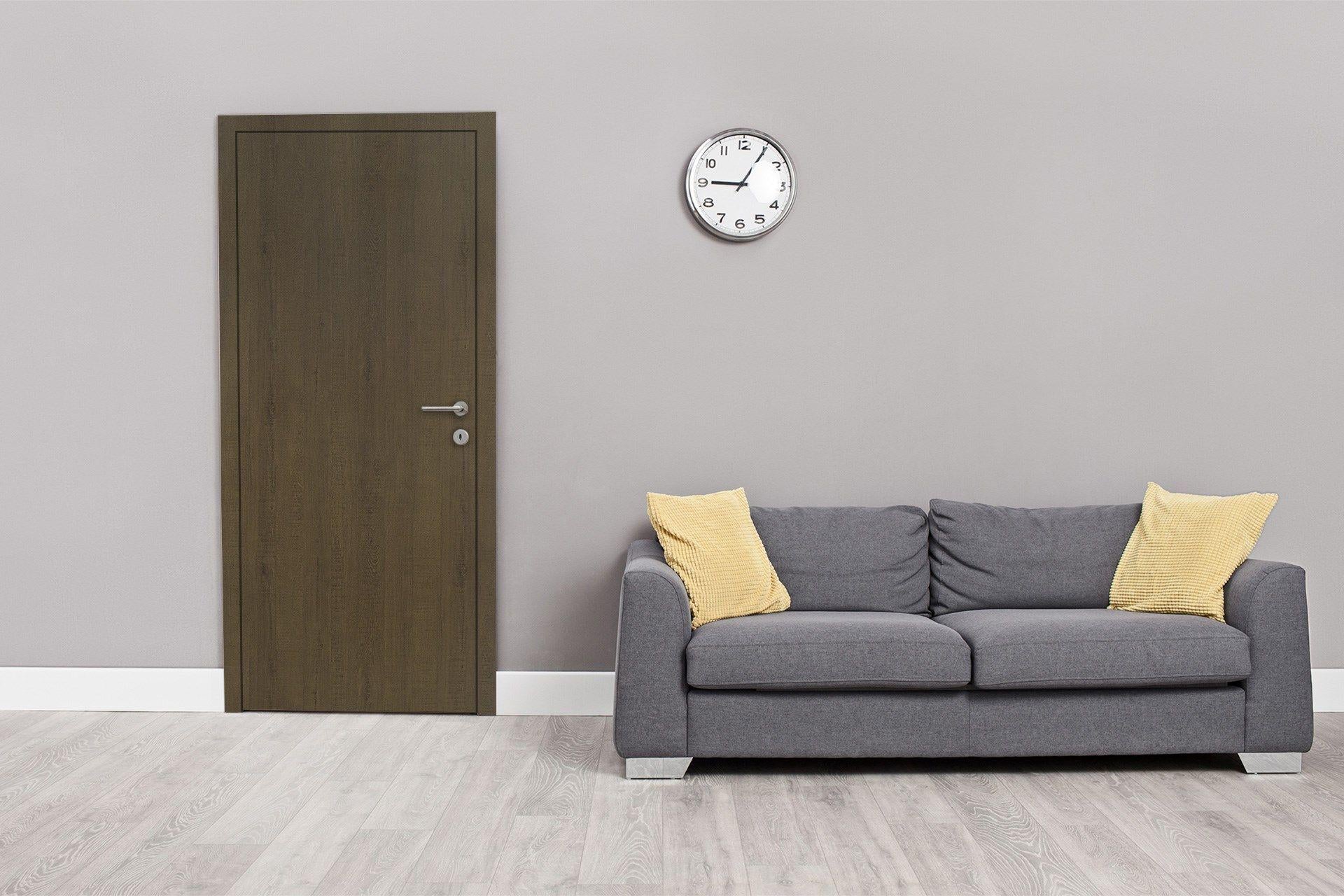 Coarse Oak Wood Laminate 8x4 ft Suede 1 mm - 3247 SUD