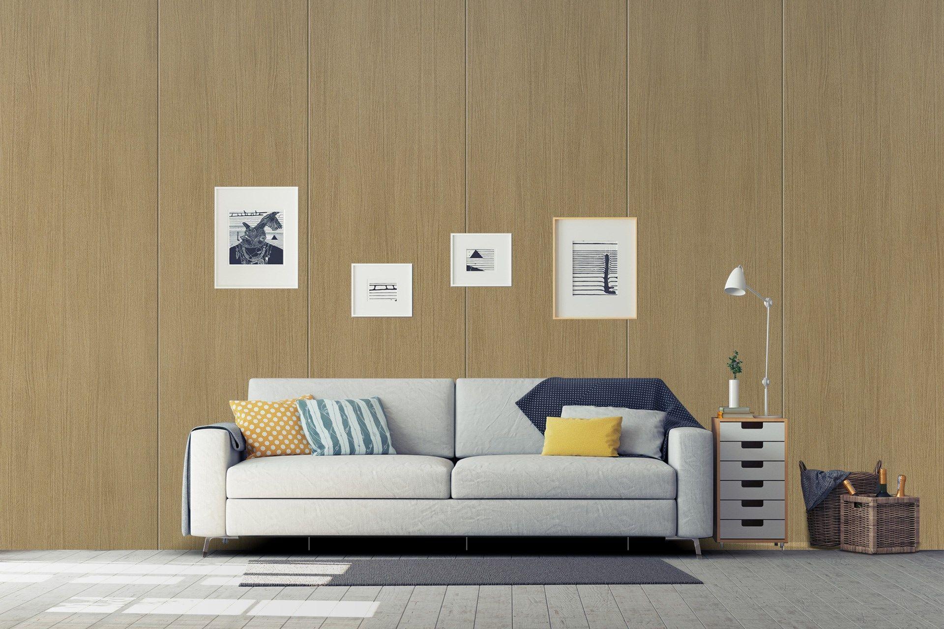 Lakari Natural Wood Laminate 8x4 ft High Gloss 1 mm - 3248 NGL